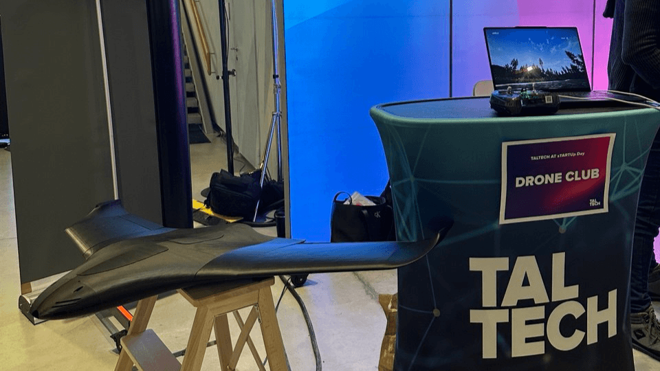 TalTech Drone Club Showcases UAV Prototype at sTARTUp Day